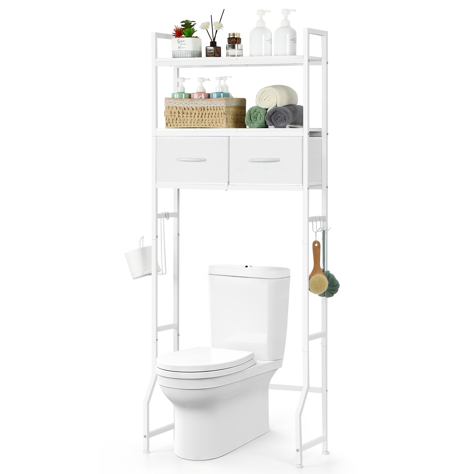 置物 Waiting in Vain Amazon.com: YBING Over The Toilet Storage Cabinet, Over Toilet