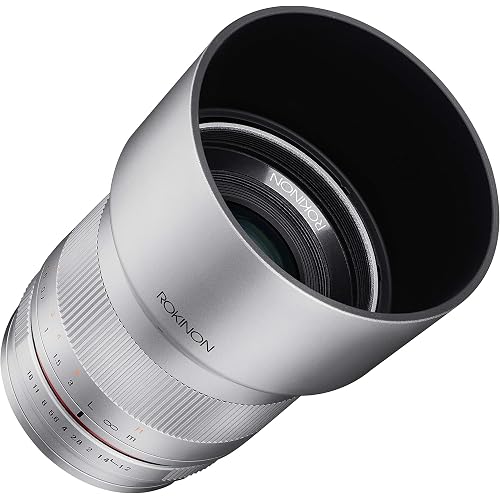 Rokinon RK3512 35mm F1.2 Wide Angle Lens for Sony E (Silver)