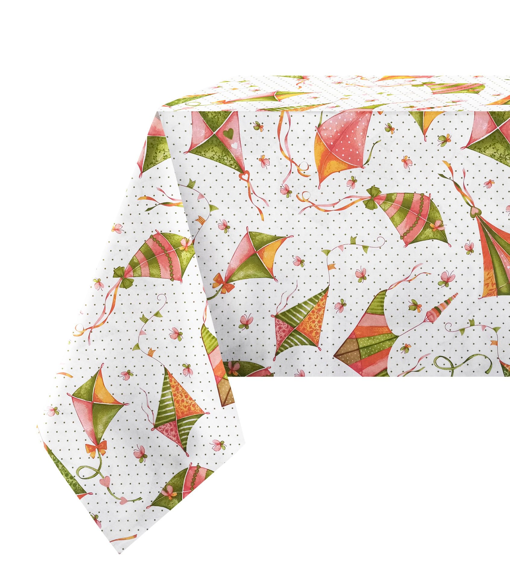 Nappe de poisson colorée 100% coton 140x360 cm fabriquée en Italie