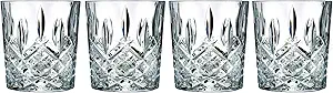 Marquis by Waterford Markham Double Old Fashioned Glasses Set of 4, 11 oz, Clear