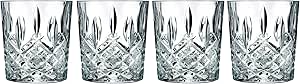 Marquis by Waterford Markham Double Old Fashioned Glass Set of 4, 11 oz, Clear