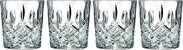 Marquis by Waterford Markham Double Old Fashioned Glass Set of 4