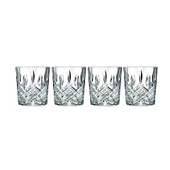 Marquis by Waterford Markham Double Old Fashion Set of 4 11 oz Clear