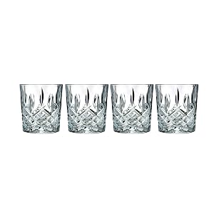 Marquis by Waterford Markham Double Old Fashion Set of 4 11 oz Clear