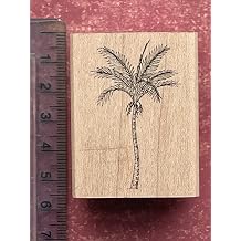 JudiKins Palm Tree Wood Mounted Rubber Stamp - 2719E