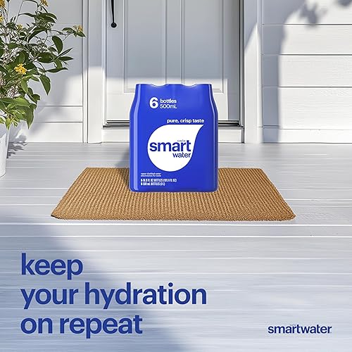 Miniatura 8 de Smartwater Agua premium destilada al vapor, 16.9 onzas líquidas (paquete de 6)