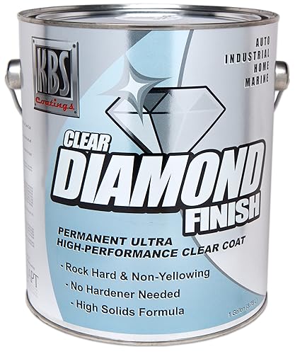 KBS Coatings DiamondFinish Clear Coat - 128 Fl Oz (Pack of 1) - Clear Coat