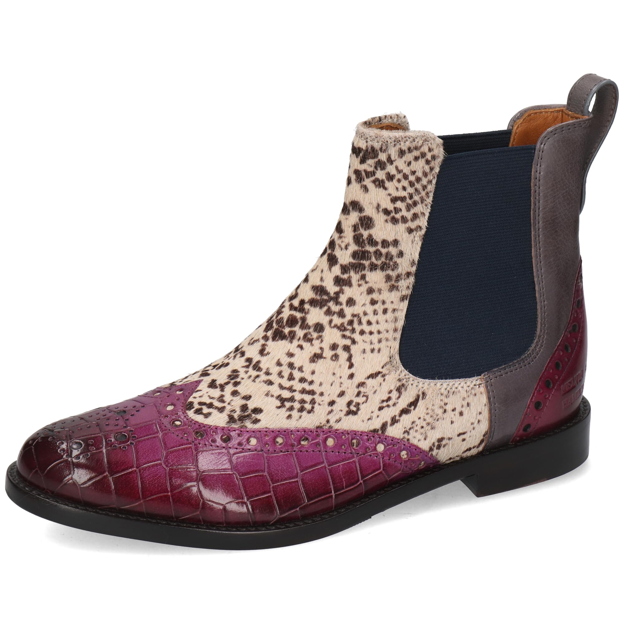 Melvin & Hamilton Women's Selina 29 Chelsea Boot, Multicoloured, 5 UK