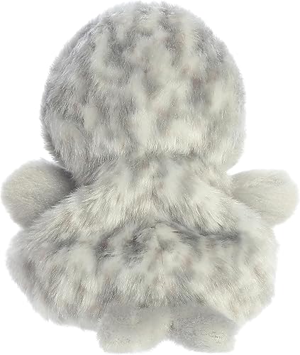 Miniatura 4 de Aurora Adorable Palm Pals Marina Harbor Seal Animal de peluche, juego de bolsillo, diversión coleccionable, gris, 5 pulgadas