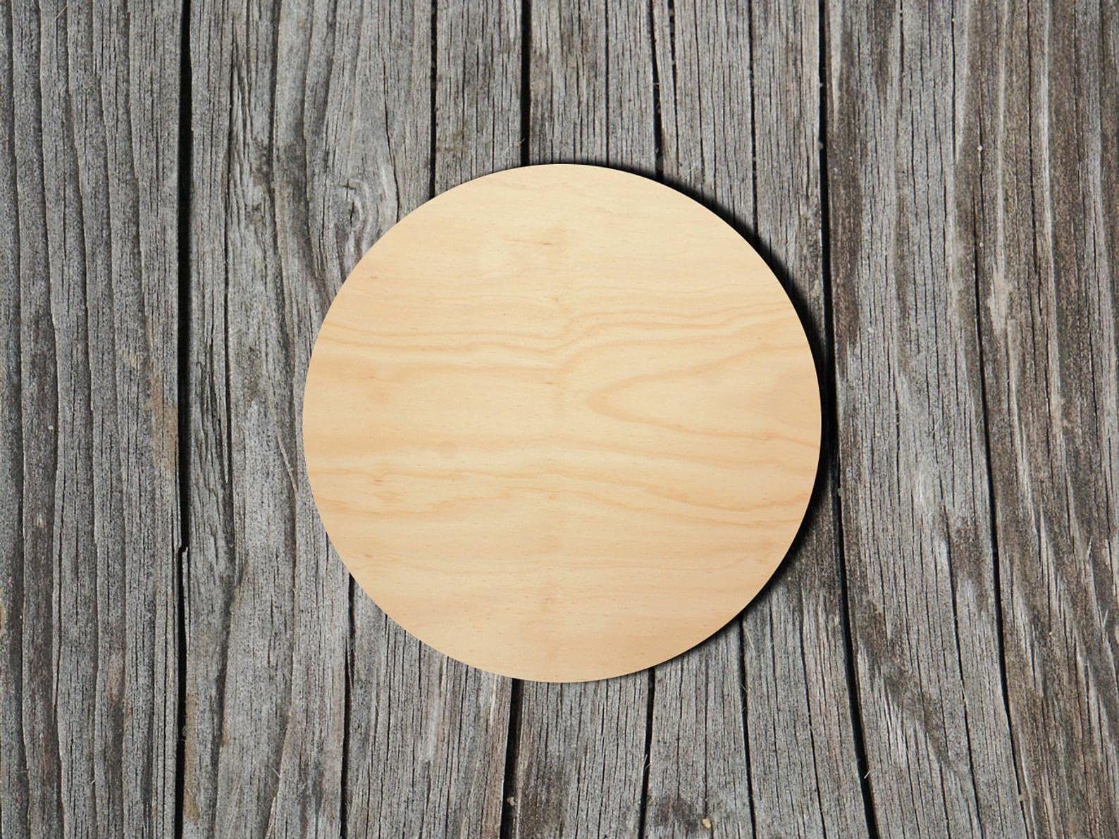 Circulo De Madera Mdf De 3mm 5cm 50 Piezas Con Orificio | Meses Sin Interés