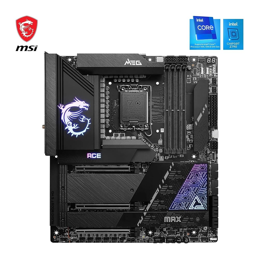 Amazon.co.jp: MSI MEG Z790 ACE MAXマザーボード、E-ATX