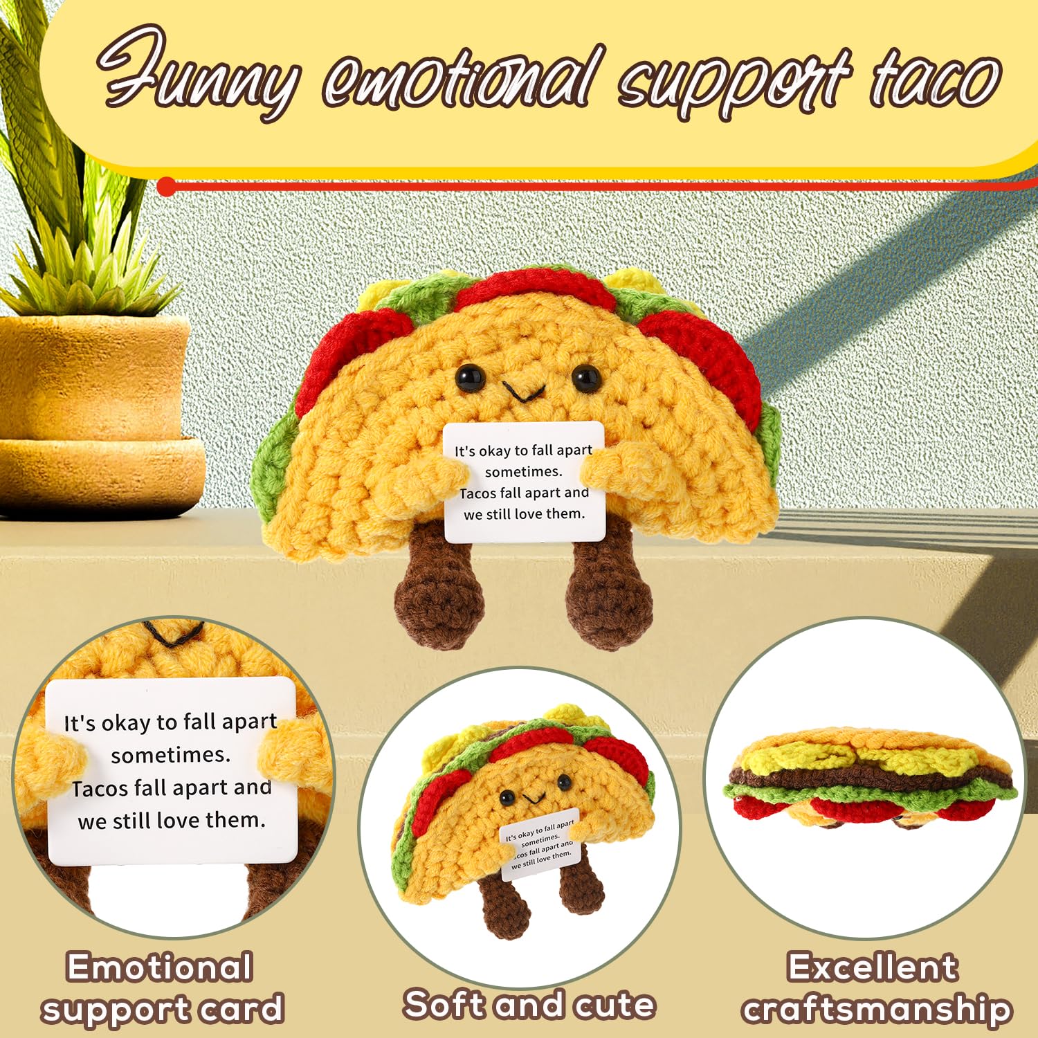 TOYMIS Funny Positive Taco - Image 3