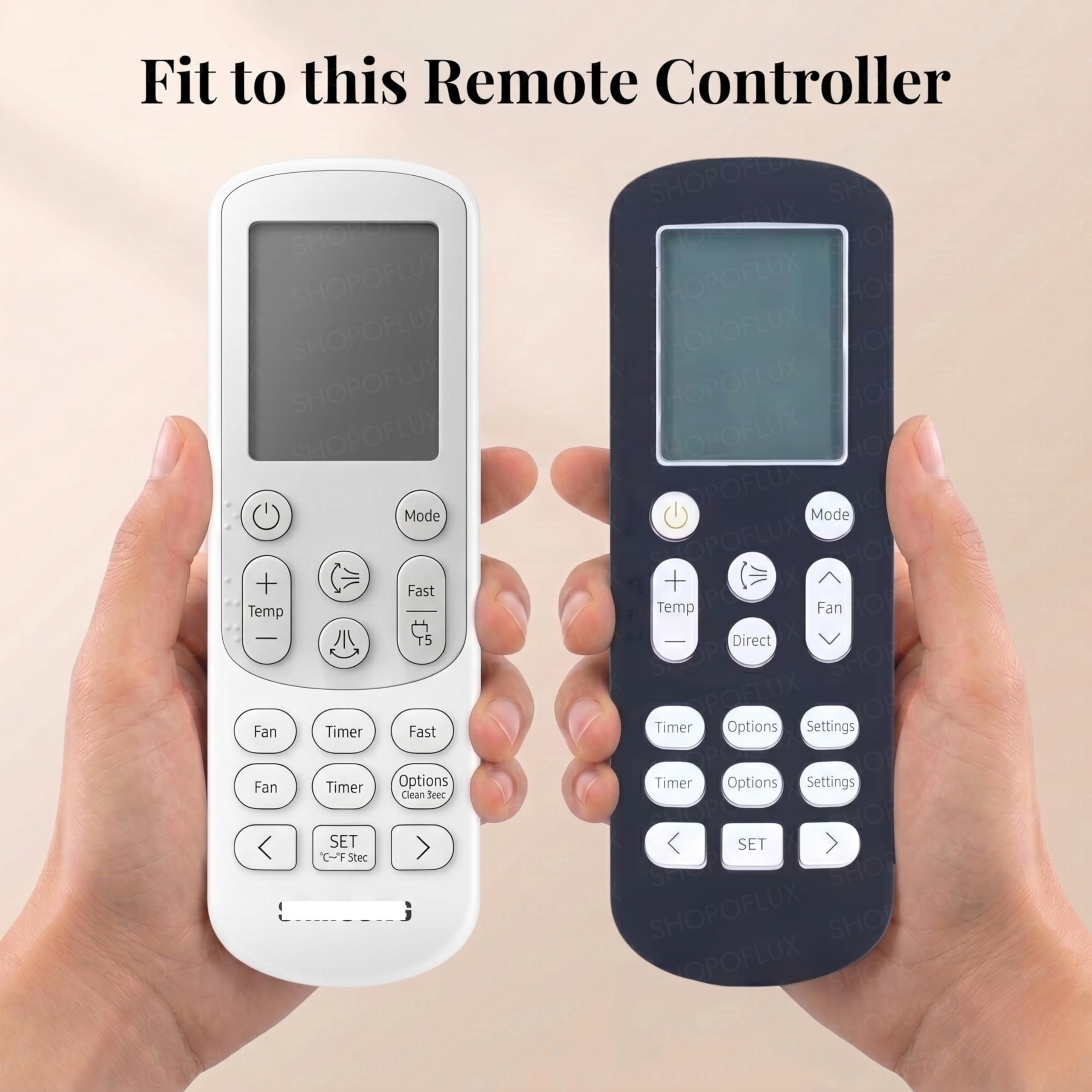AC Remote Cover - Protect Your Samsung Remote -2