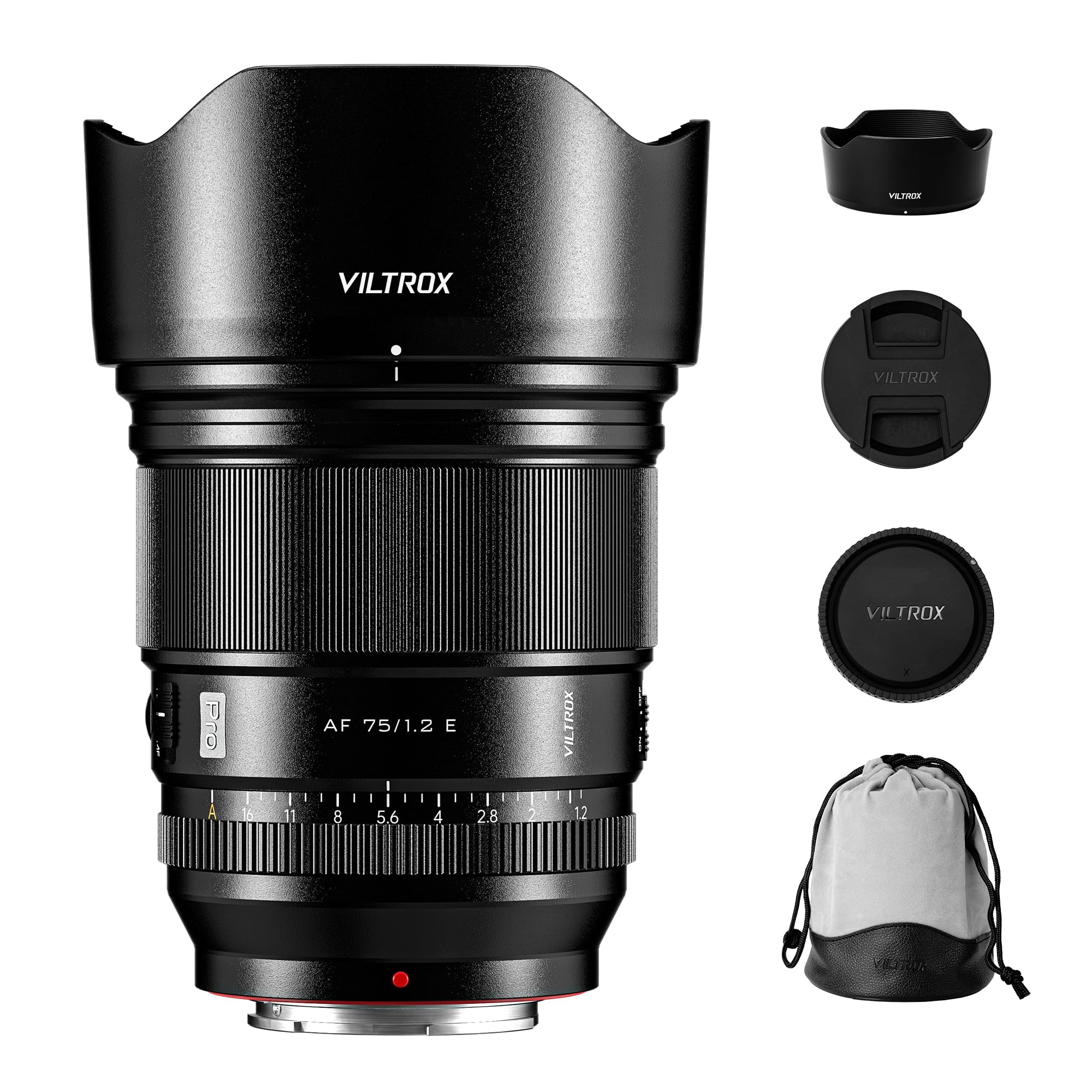 Viltrox 75mm F1.2 E ソニー SONY Eマウント 単焦点レン Viltrox AF 75mm F1.2 PRO ソニーEマウント – viltrox-shop