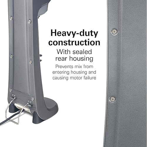 Miniatura 5 de Hamilton Beach Commercial HMD200R Mezclador de bebidas de un solo husillo, motor universal de 3 velocidades, operación manos libres, certificado NSF