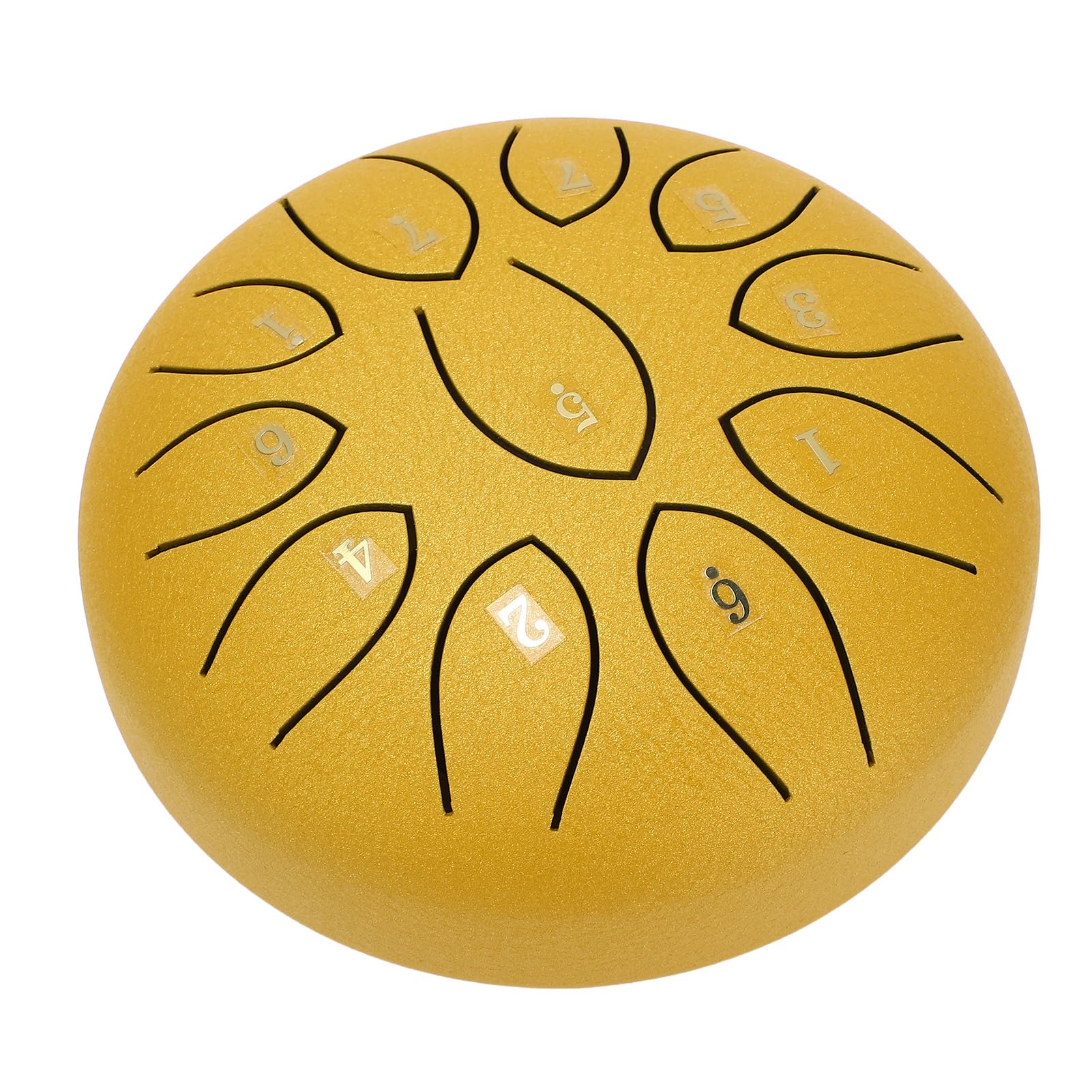 Steel Tongue Drum 6 Inch 11 Note, Steel Percussion Padded Travel Bag and Mallets, Outdoor Ethereal Chakra Rain Drum