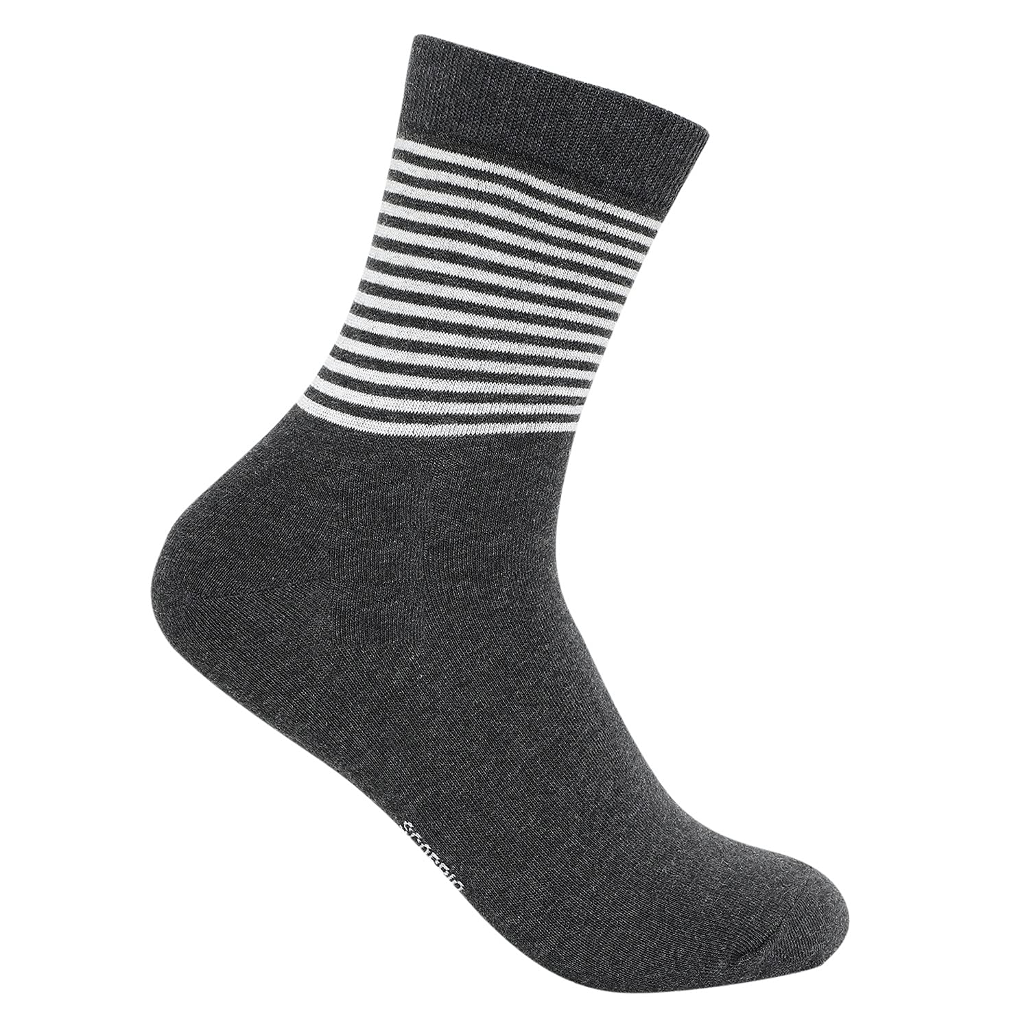 BYC MEN'S QUARTER SOCKS - CHARCOAL GREY