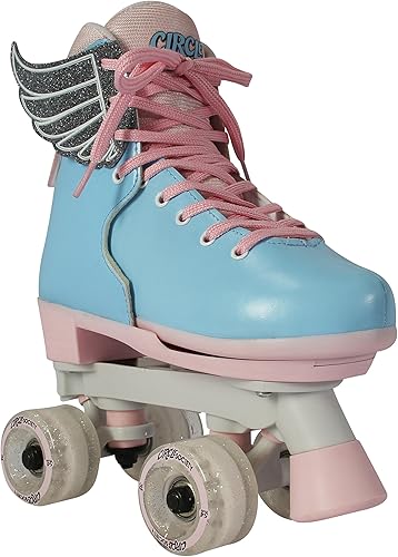 Miniatura 7 de Circle Society - Patines clásicos para niños ajustables para interiores y exteriores