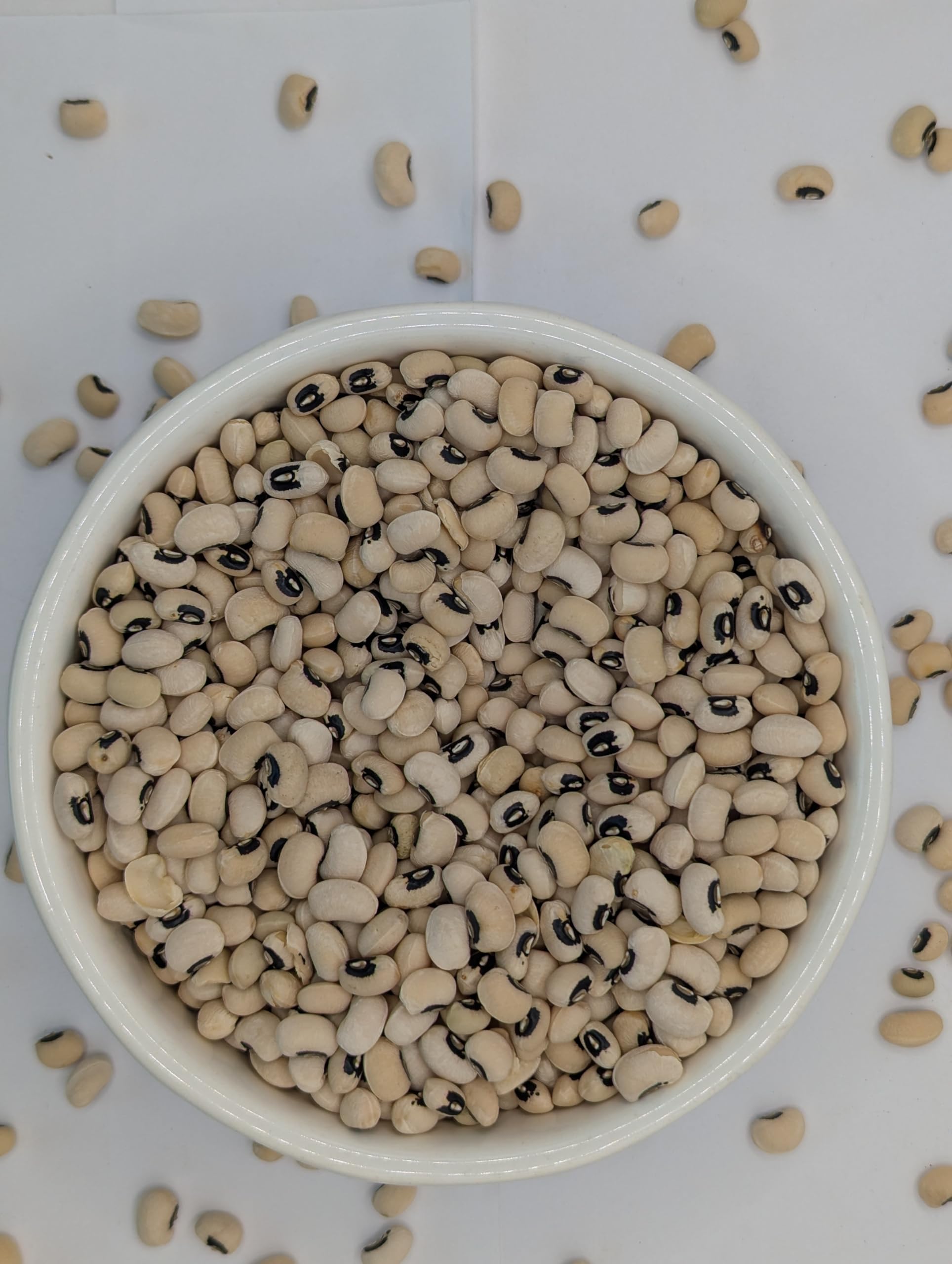 High Plains Blackeye Peas | 10 Pound Bag | Farm-Fresh | Non-GMO Verified | High Protein & Fiber Source | Dry Beans & Peas | Directly Sourced from Local Farmers