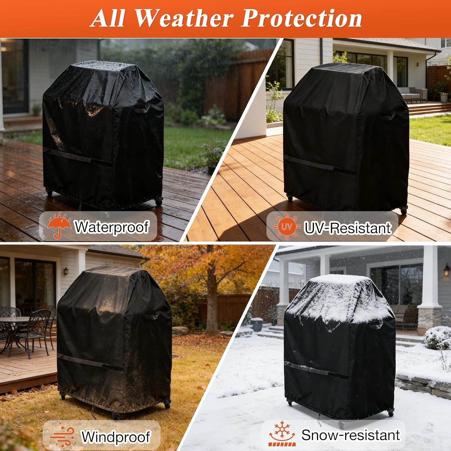 Outdoor Pizza Oven Table Cover for Ooni Oven and Large Table image 5