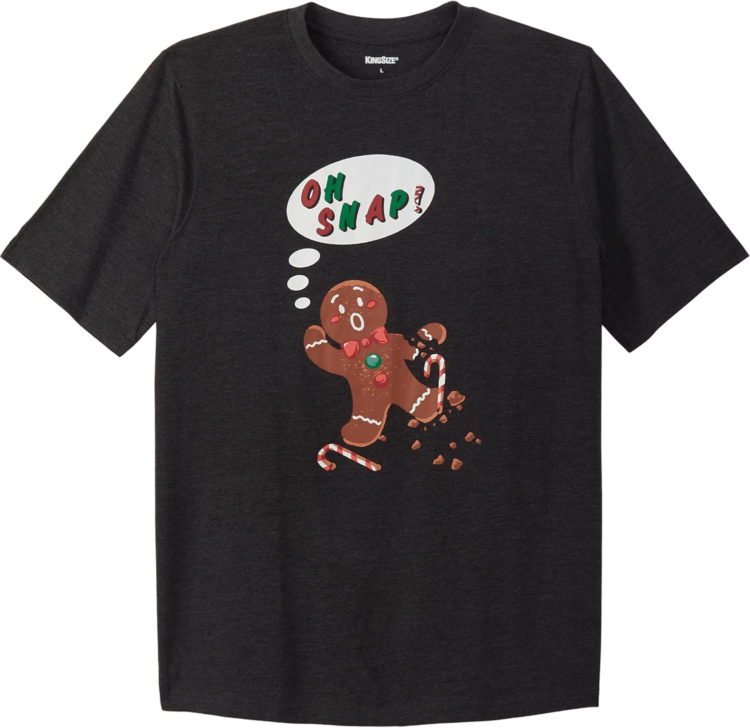 KingSize Men's Big & Tall Seasonal Graphic Tee