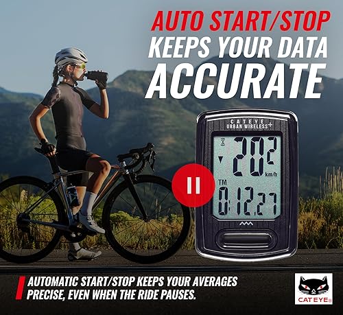 Miniatura 7 de CATEYE, Ordenador de bicicleta Urban Wireless Plus