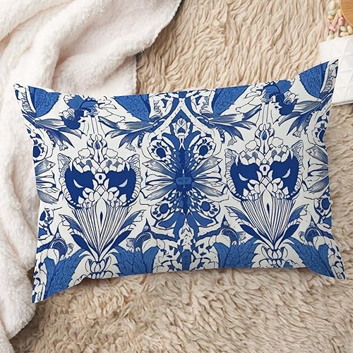 Vista 613 de ArogGeld Chinoiserie - Funda de cojín con estampado de leopardo y guepardo fucsia, con manchas de animales de vaca, color rosa oscuro, decoración