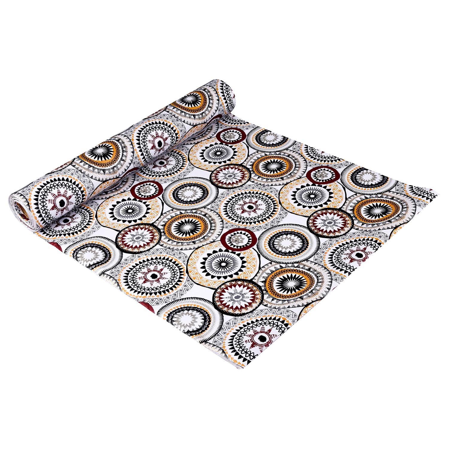Kuber Industries Shelf Liner | PVC Cabinet Shelf Protector | Kitchen Liners for Cabinets and Drawers Mat | Rangoli Shelf Liner Cabinet Mat | 10 MTR | White