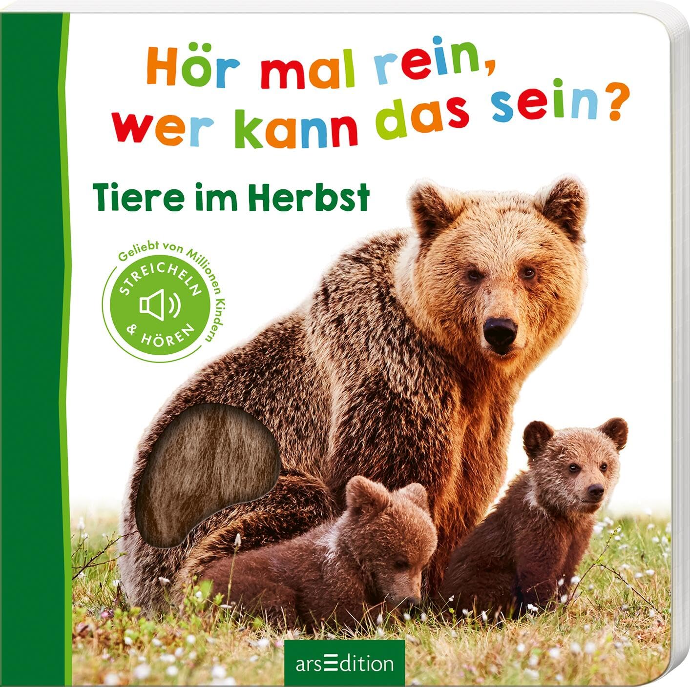 Hör mal rein, wer kann das sein? - Tiere im Herbst: Streicheln und hören