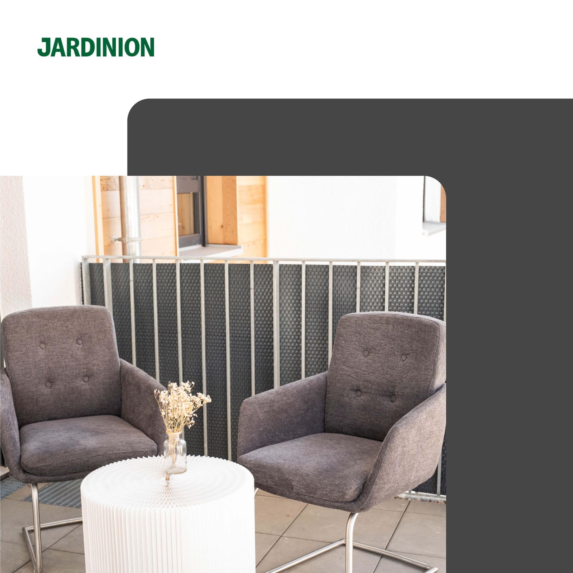 Schermatura per la privacy in PVC con canne per giardino e balcone, verde, 80 x 600 cm | Leroy Merlin