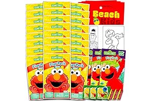 Elmo Mini Party Favors Set: Ultimate Elmo Party Supplies for Kids' Celebrations