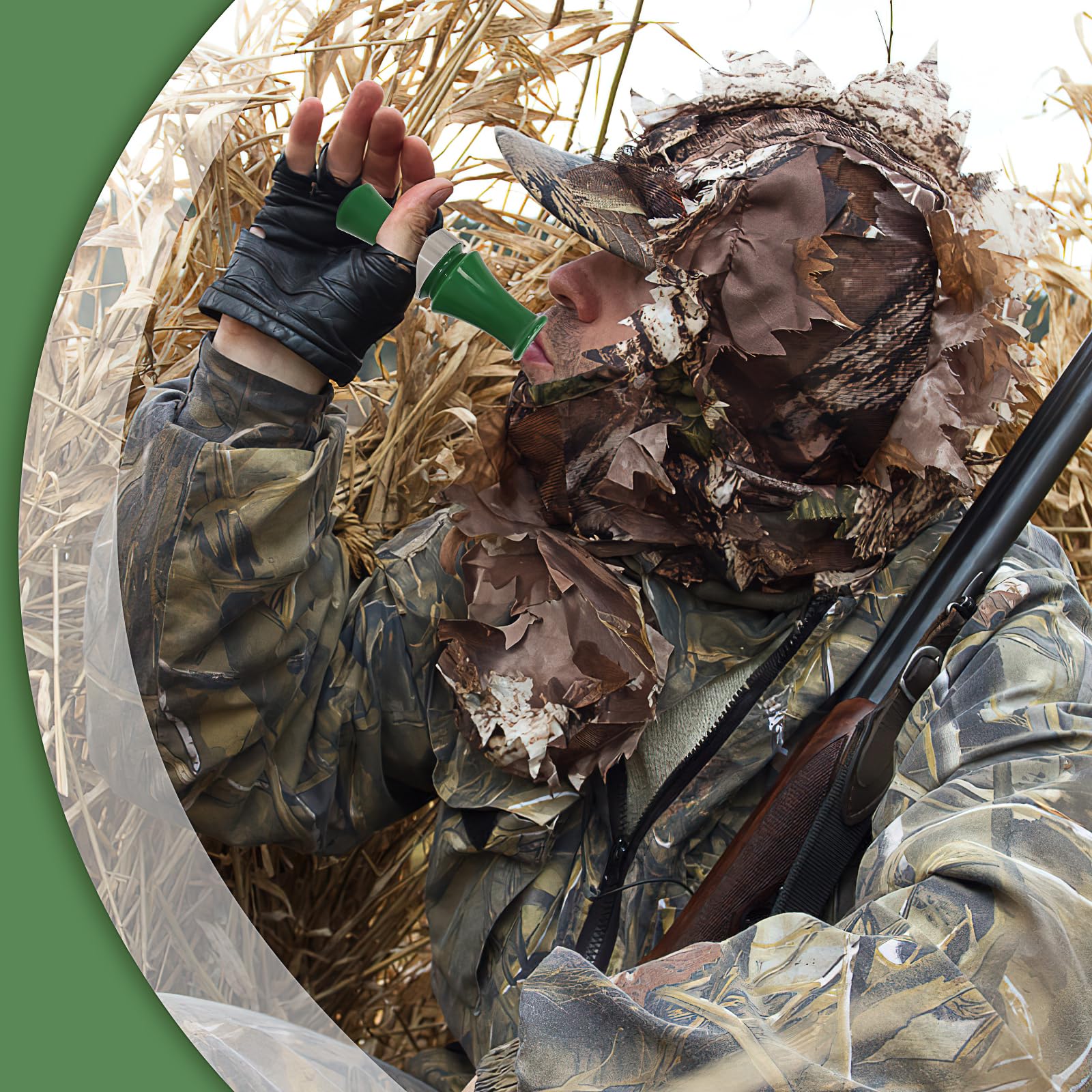4er Set Entenpfeife, Entenlocker für die Jagd, Duck Pfeifer, Outdoor-Jagd-Zubehör Trainingspfeife Trillerpfeife Für Naturliebhaber, Entenjäger Outdoor Jagd Aktivität, Lanyard Zubehör