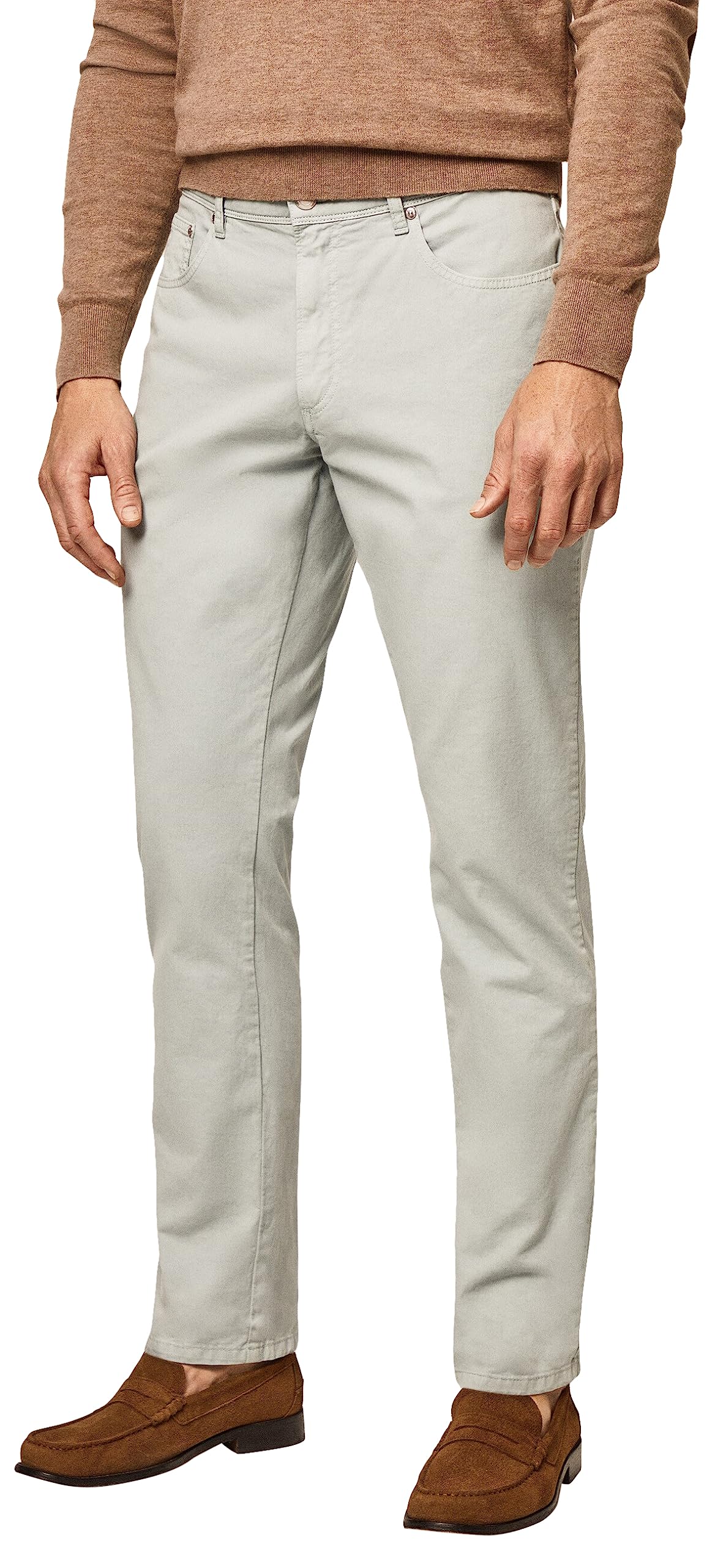 Hackett London Herren Core Trinity Hose, Dusty Green, 30W / 30L