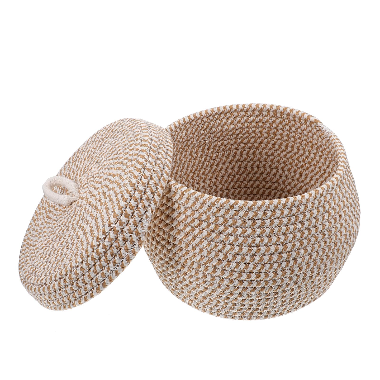 Panier pour chambre de bébé en coton tressé décoratif et créatif