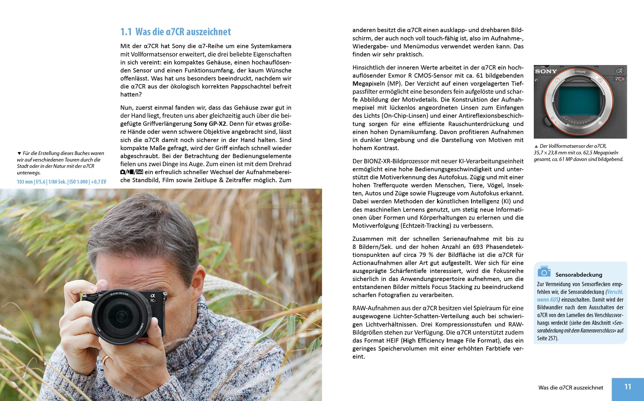 Sony alpha 7CR: Das umfangreiche Praxisbuch zu Ihrer Profi-Kamera: Für beeindruckende Fotos & Videos: verständliche Anleitungen, fundiertes Know-how, Tipps und Praxisbeispiele der Profis