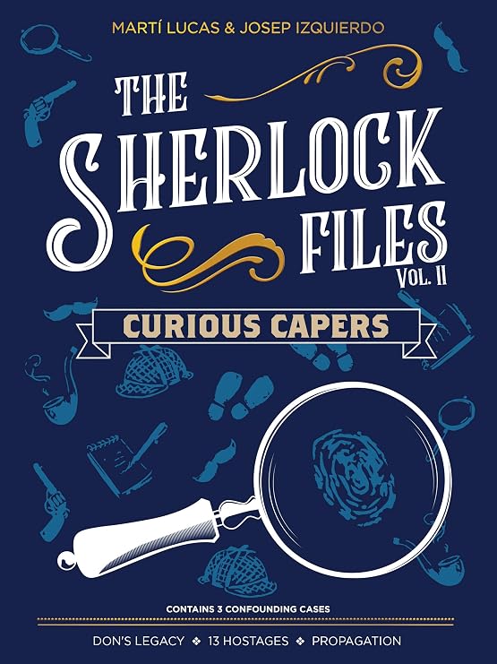 Indie Board Games SFE2 - The Sherlock Files Curious Capers