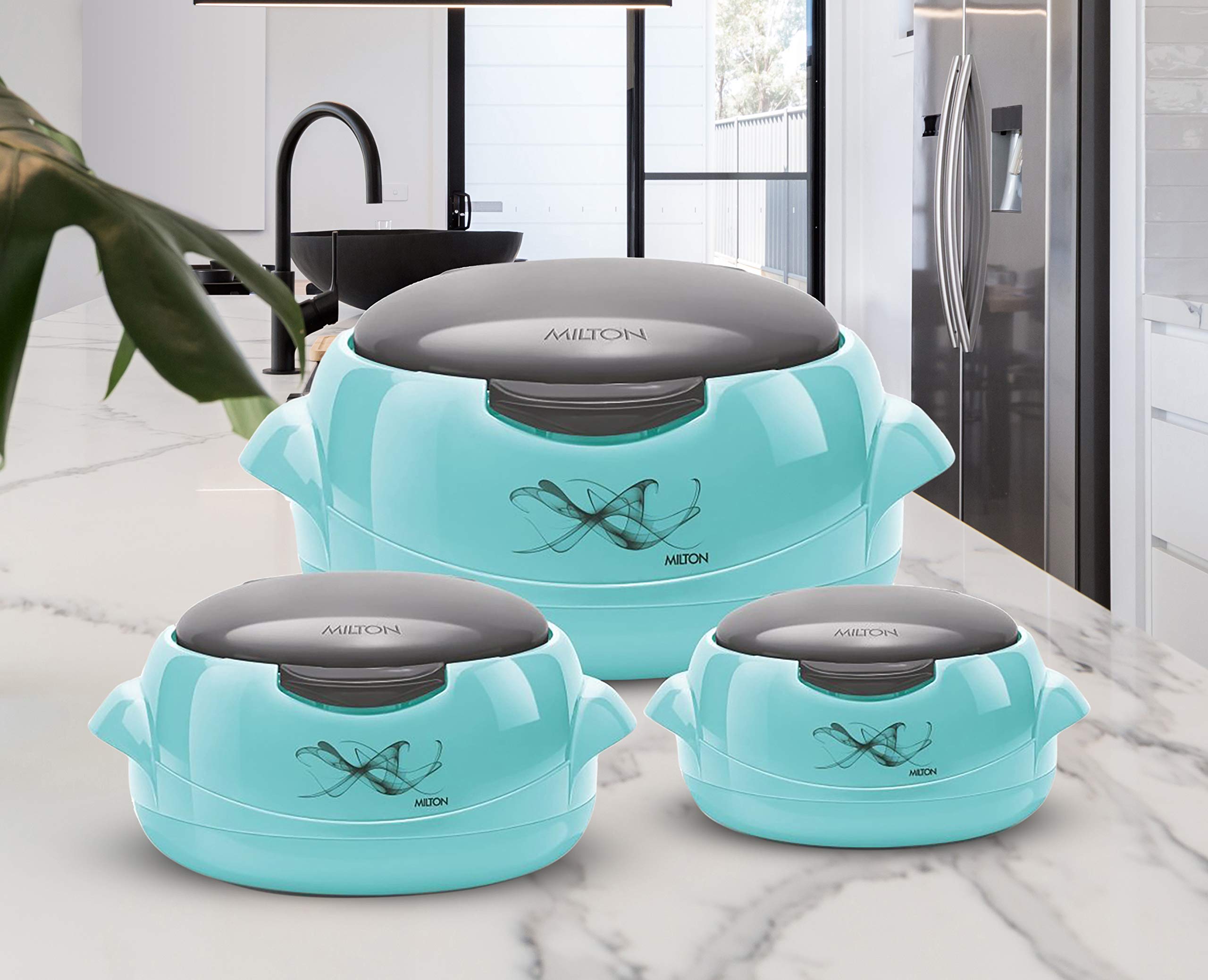 Buy MILTON Microwow One Touch Insulated Inner Steel Casserole Jr
