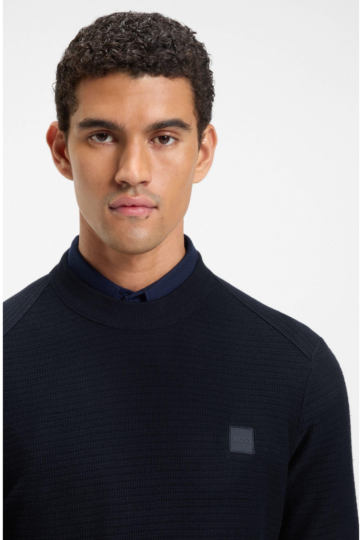BOSS Herren Knitted_Sweater