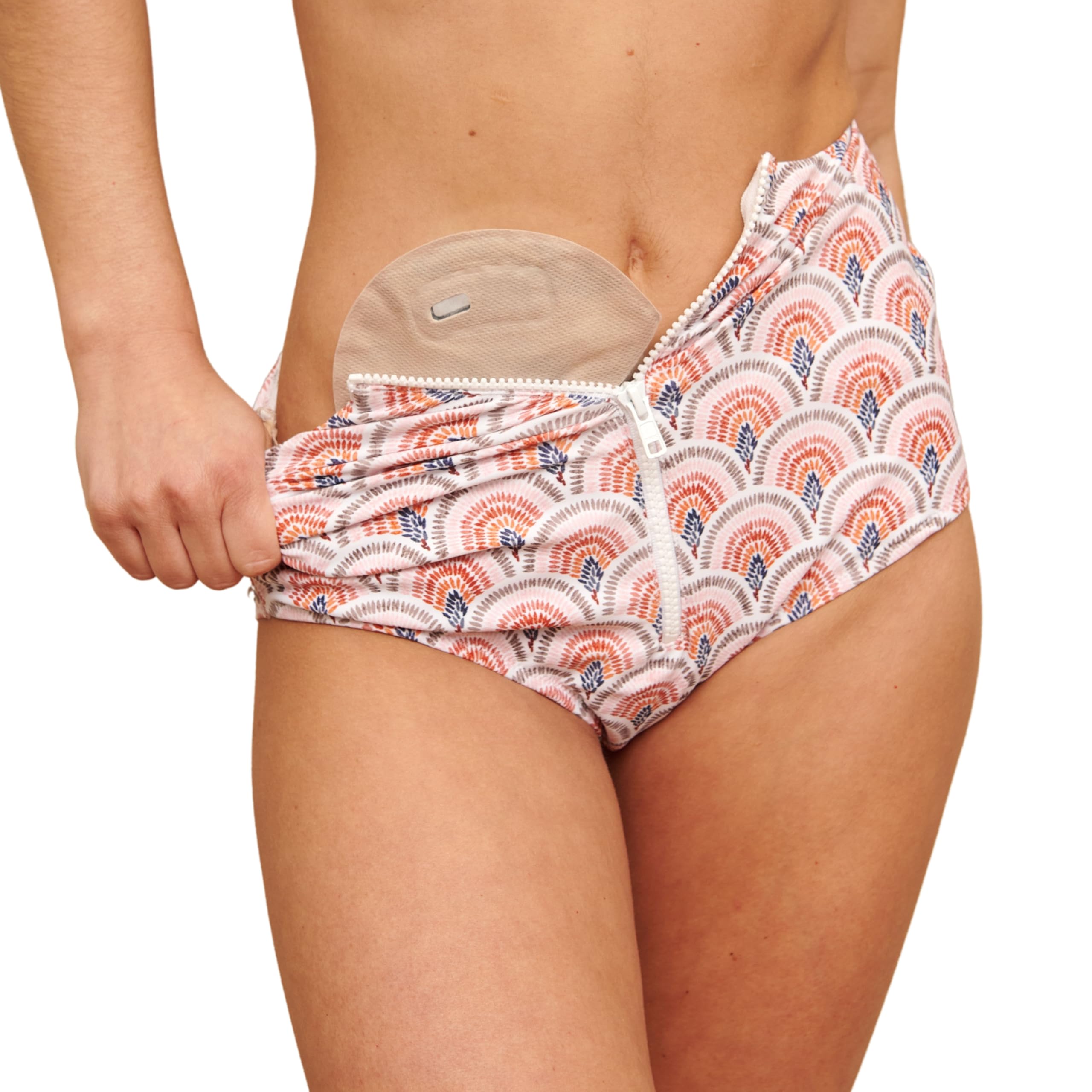 SIIL Ostomy Bag Covers for Women - Ostomy Swimwear - Colostomy & Ileostomy Bag Covers for Swimming. (Made in Europe) (XS)