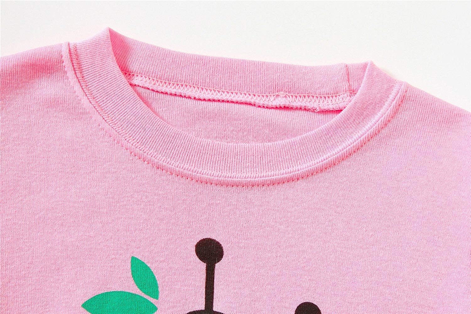 Little Hand Toddler Baby Girls Pajamas Kids Short Sets Cotton Pjs Sleepwear Summer Clothes 2-7 Years
