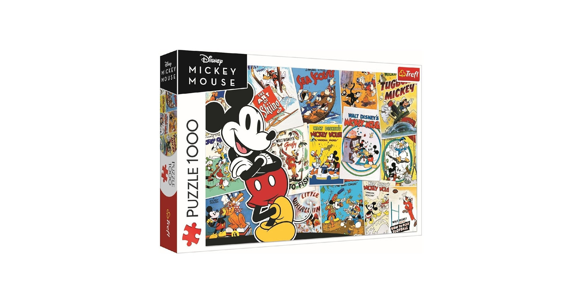 Amazon.com: Puzzle 1000 100 Years Disney/Mickey Retro : Toys