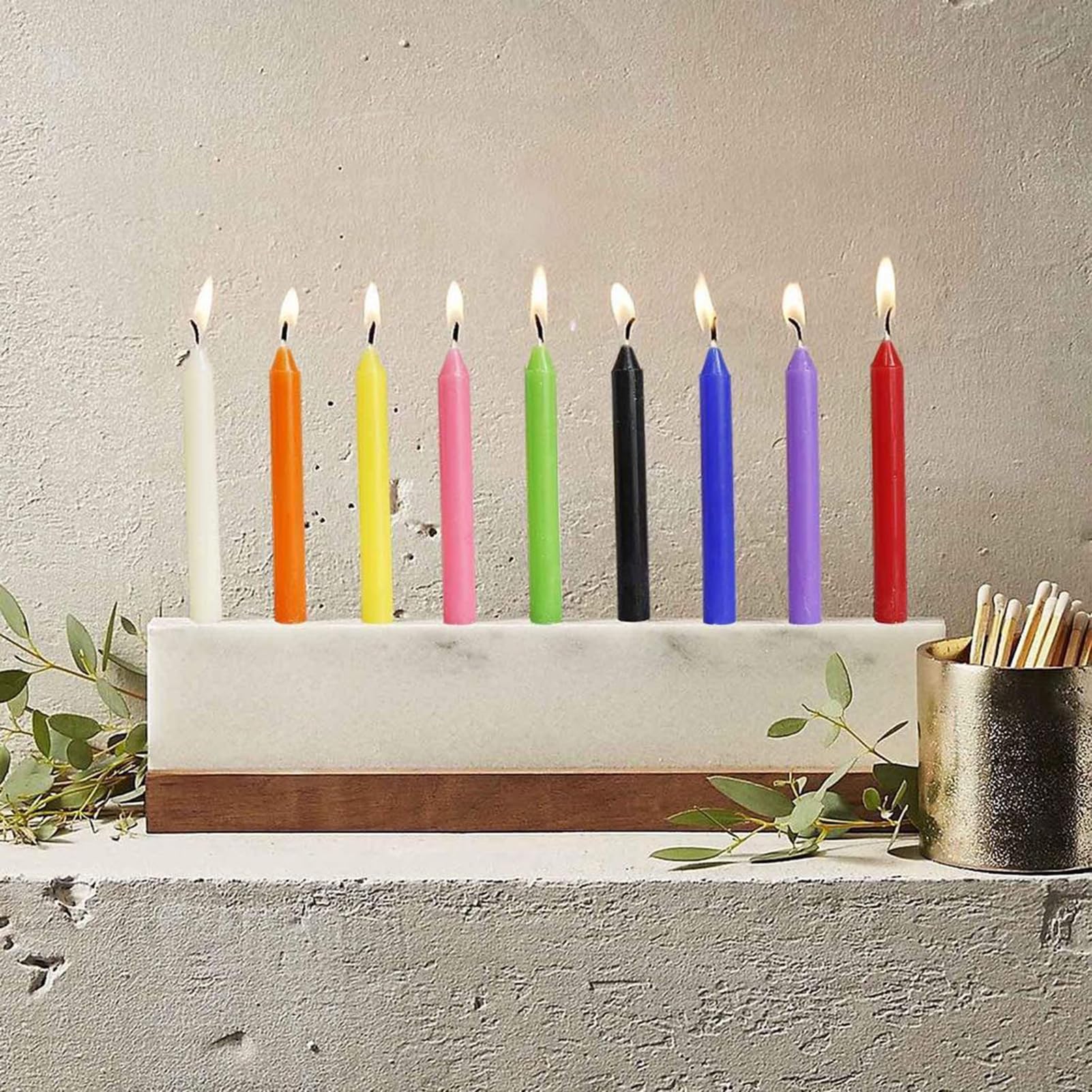 Colors Stabulz - Velas aromáticas (100 unidades, velas puñaladas