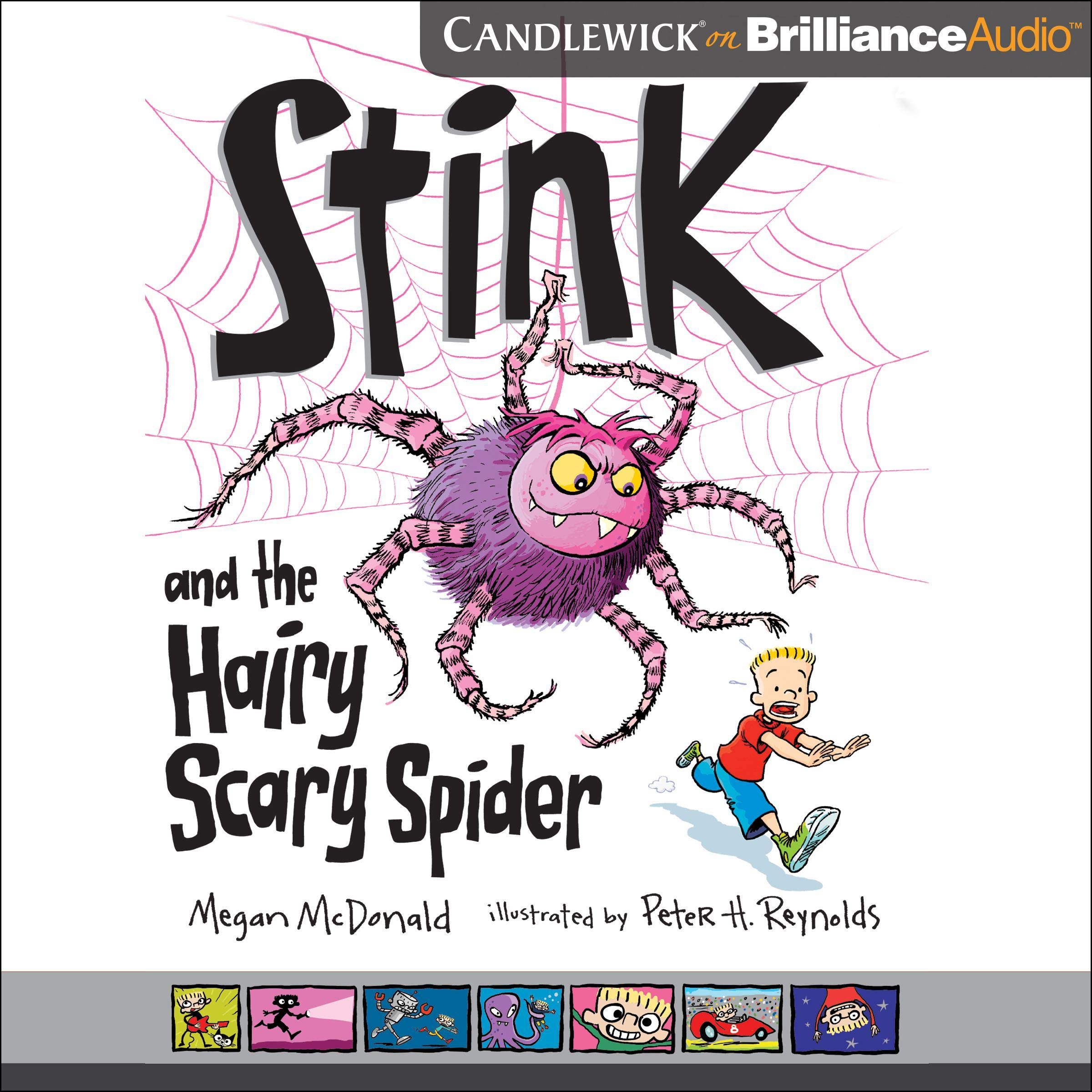 Cover art for Stink and the Hairy Scary Spider