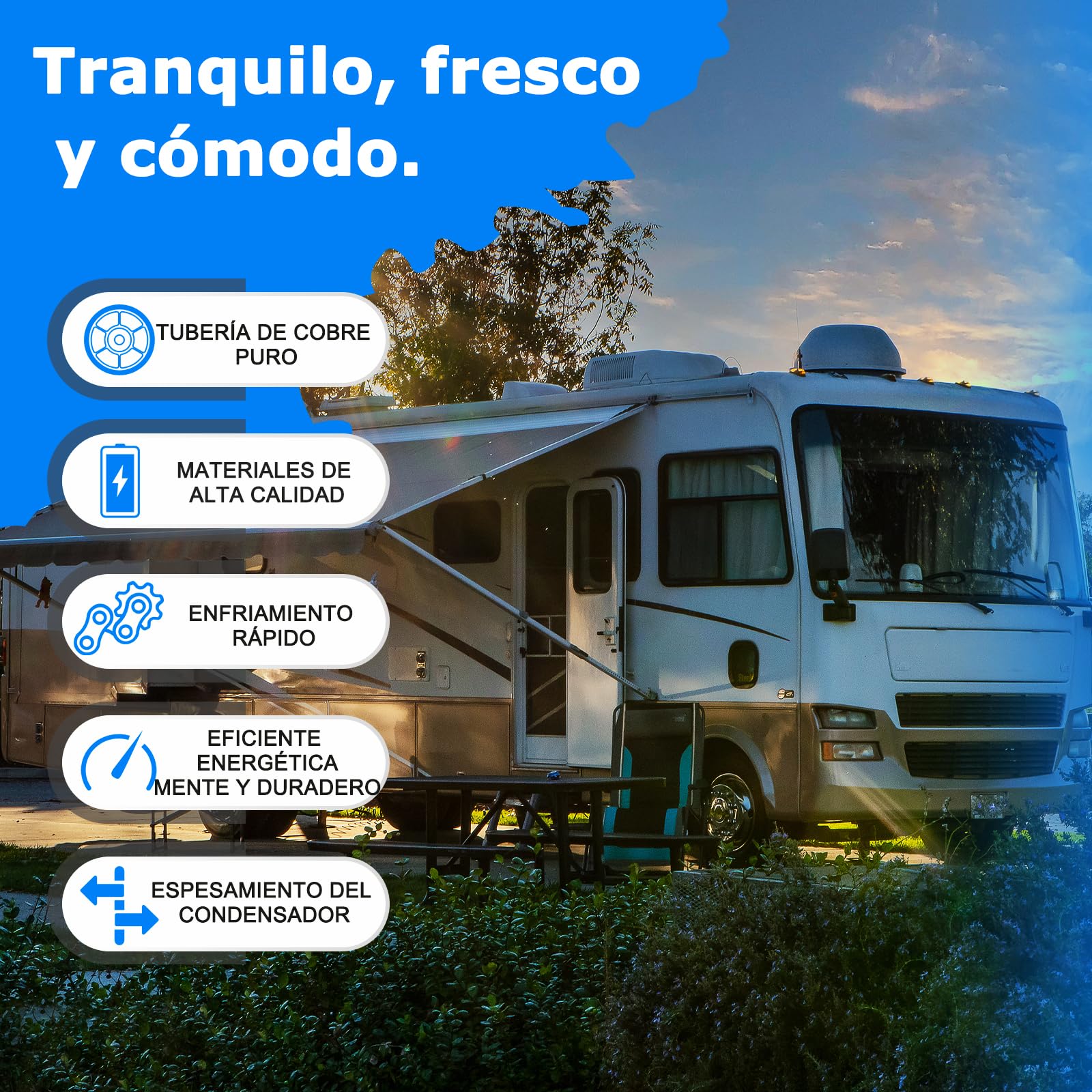 aire acondicionado caravana, Ar condicionado 24v autocaravana, autobuses autobuses camiones, minivans, estacionamiento, furgonetas Rojo-24V