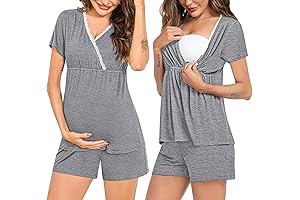 SWOMOG Postpartum Pajamas for Hospital After Birth: Comfort and Style for New Moms