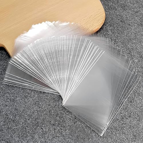 Miniatura 7 de Nufiwra 200 bolsas de jabón transparentes con celofán y cuerda de cáñamo para manualidades, embalaje de regalo y recuerdos de fiesta (5.1 x 7.8