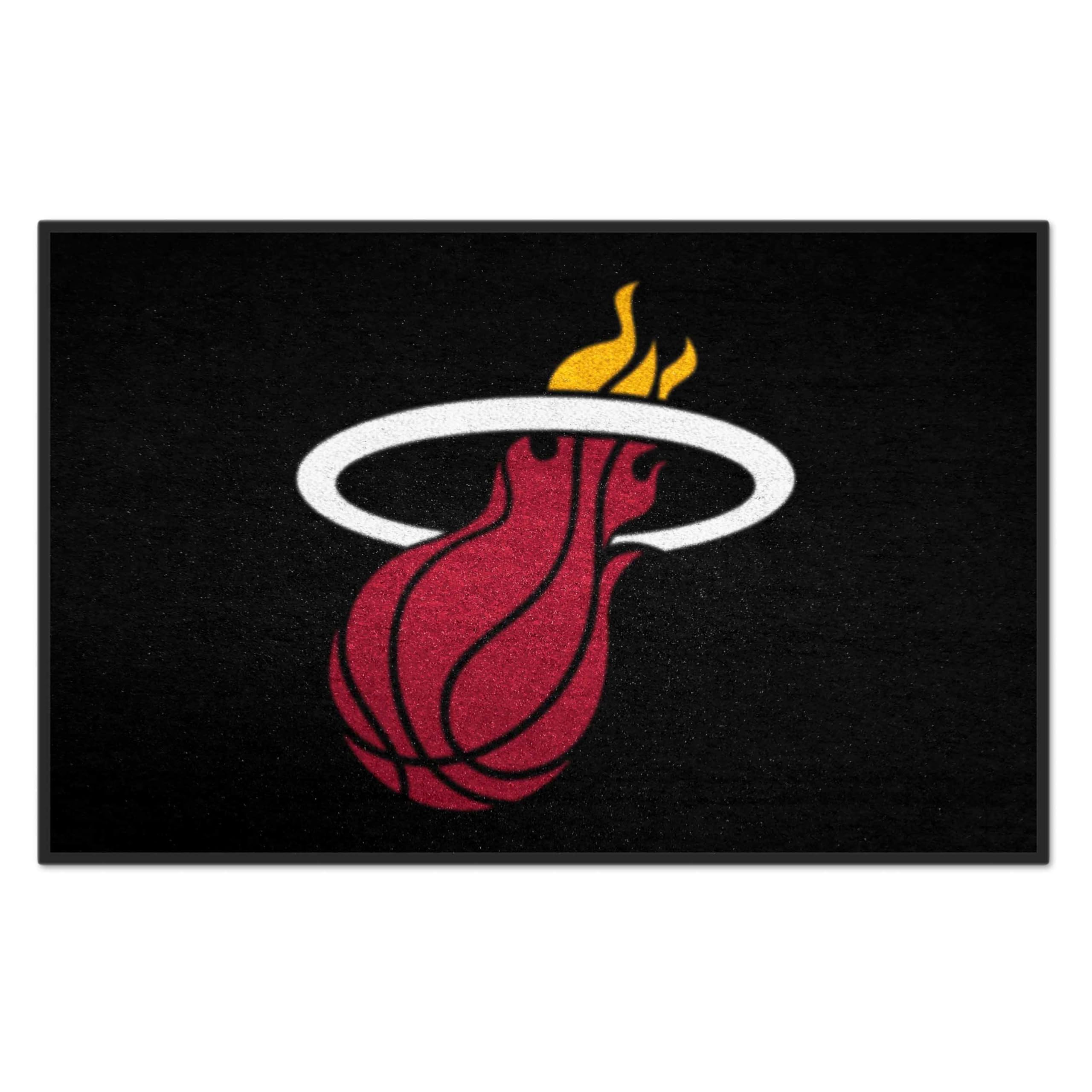 11913 NBA Miami Heat Nylon Face Starter Rug 19"x30"