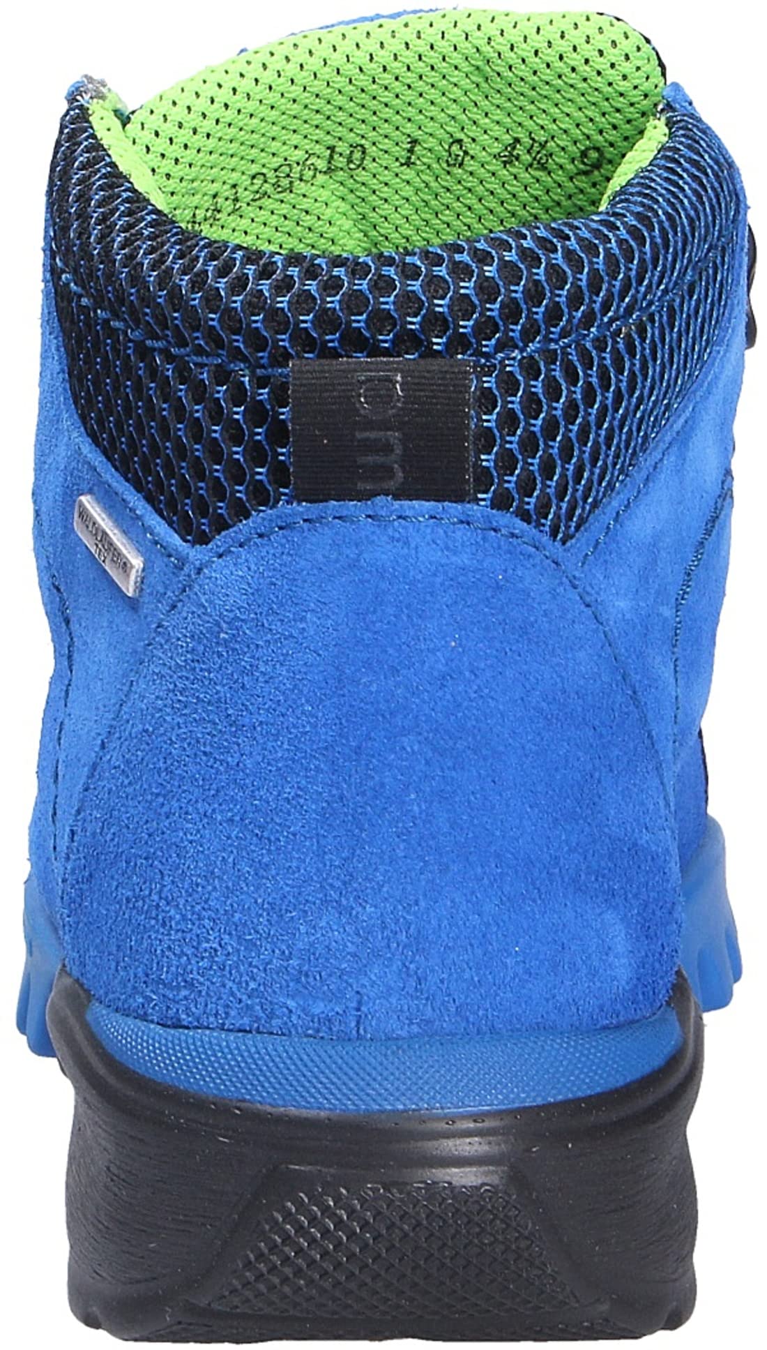 Waldläufer H-AMIATA Bootie, Gummi Velour-F. Sport Net, blau mare, Weite H 787970-300-198 Blau Gr. 40