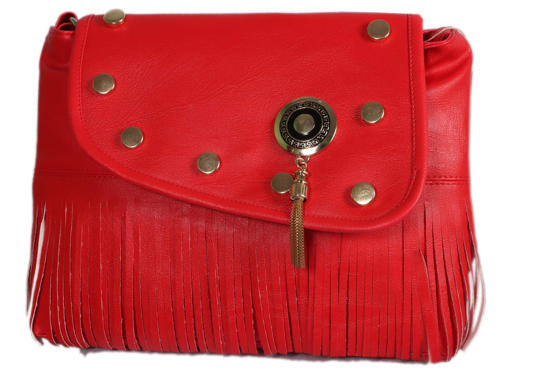 Divyansh Collection Women's PU Sling Bag�(Red)