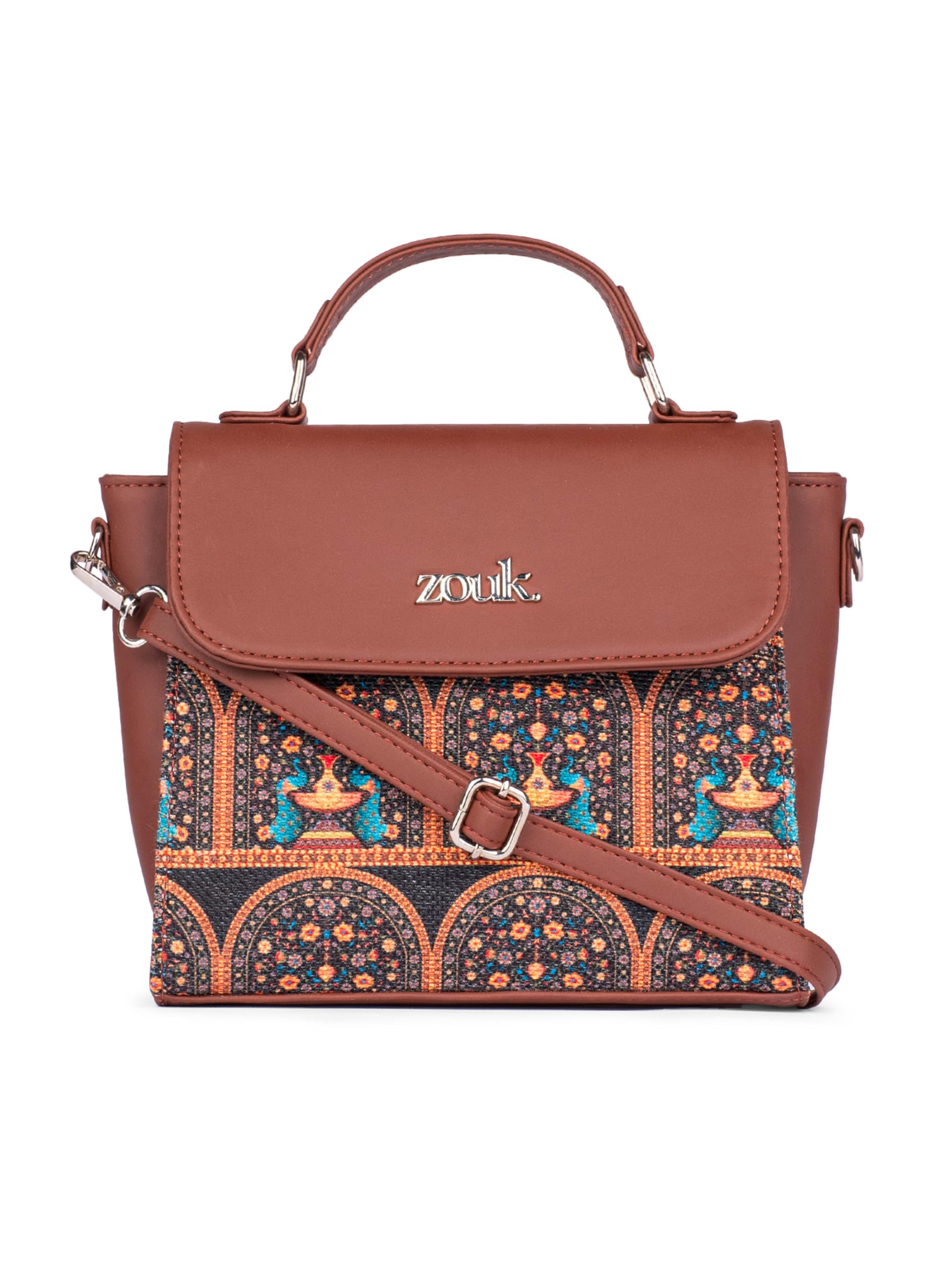 Statement Sling Bag With Handle For Women's Girls Ladies